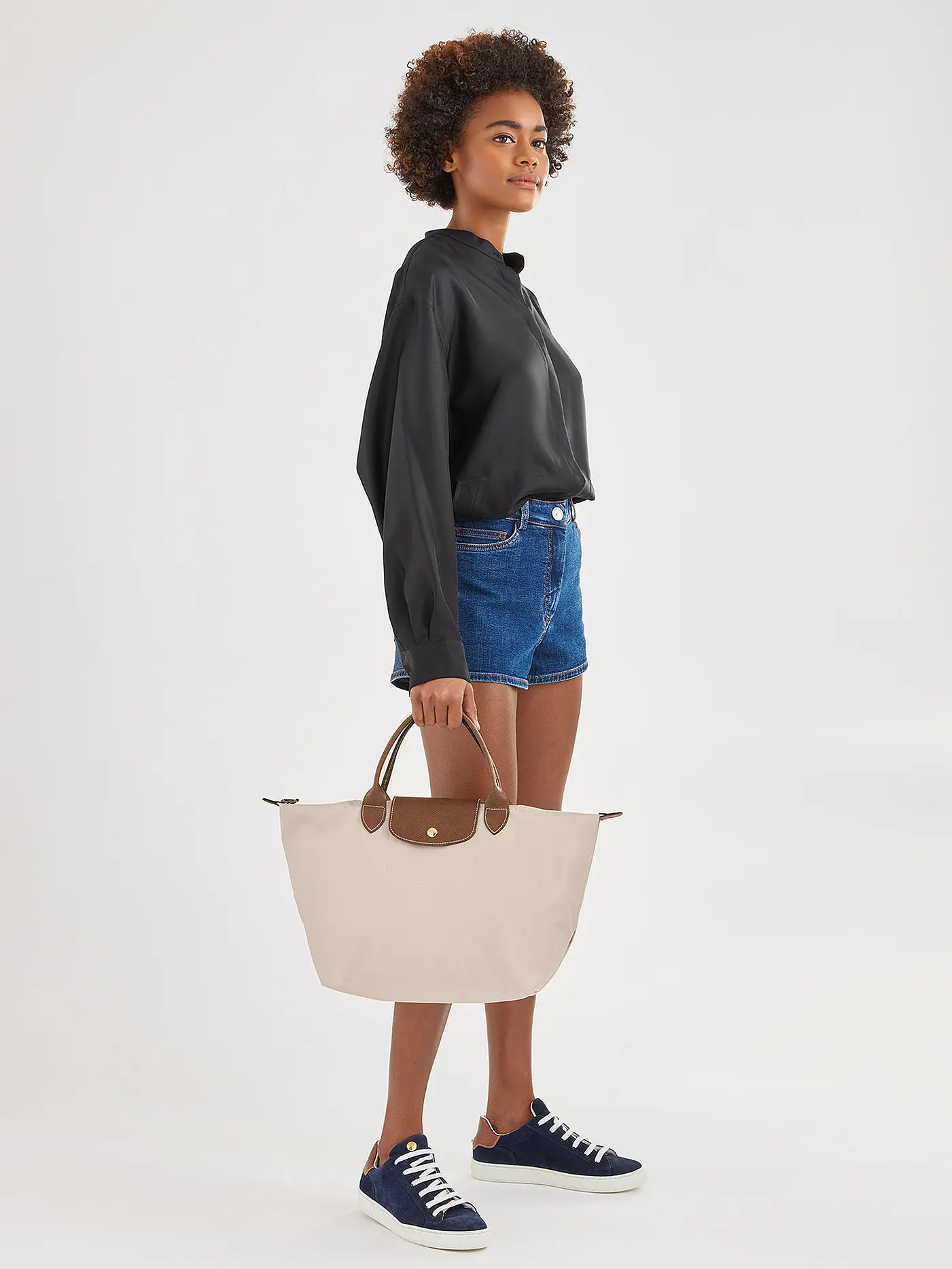 LONGCHAMP | Le Pliage Original Handtasche Medium, Red | beige